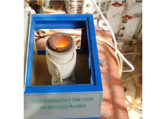 Fast Speed Gold Melting Machine 3.5kw Vacuum Induction Furnace