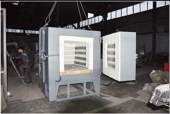 380V Fiber Cotton Electric Resistance Furnace 45KW Box Type Resistance Furnace