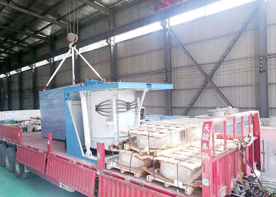 0.5T 300kw IGBT Scrap Industrial Metal Melting Furnace