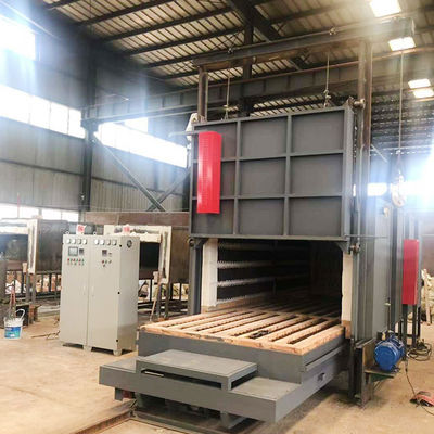 Trolley Type Resistance Heating Furnace For Screws Nuts