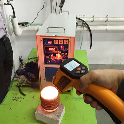 17kw 5kg Gold Melting Machine IGBT Scrap Copper Induction Heating Equipment