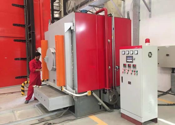 Trolley Annealing Furnace Heat Treatment Metals Industrial Heating Equipments