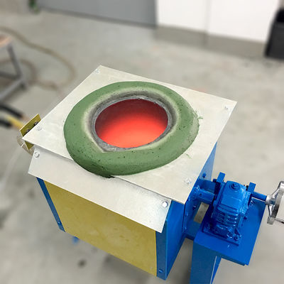 20kg 50kg Electric Induction Furnace For Copper Melting Casting