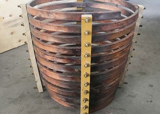 110kw Medium Frequency Induction Melting Furnace with Motor Tilting and Automatic Frequency Conversion for Steel Melting and Operation