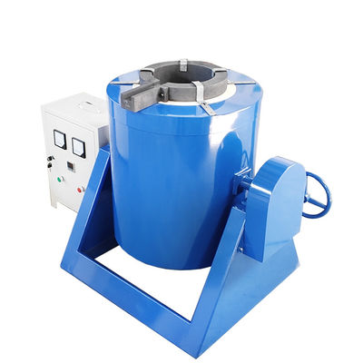 950 Degree Small Gold 10kg Electric Metal Melting Furnace