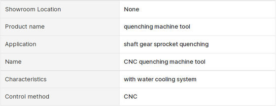 Vertical CNC induction quenching machine tools with Full digital control system