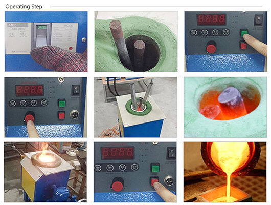 Medium-frequency induction furnaces are industrial electric furnaces used for melting gold, copper, silver, iron, steel, and aluminum.