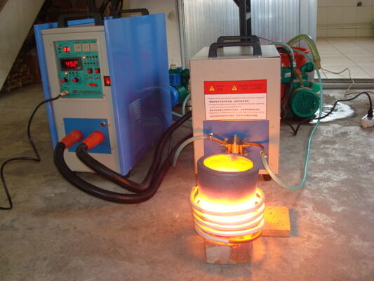 Small Induction Melting Furnaced With Mould Attachments 2kg 5kg Smelting Gold  Silver  Copper and Tin