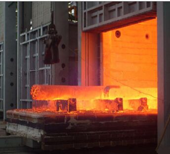 Customized Hearth Furnace Industrial Kiln Large Strong Effectiveness Car Bottom Furnace Temper Furnace