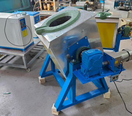 50kg 100kg 150kg 200kg Steel Iron Cast Iron Copper Bronze Induction Melting Furnace Industrial Furnaces