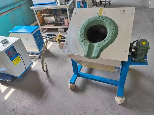IRIS Industrial Induction Furnace-Aluminium Melting & Gold Steel Copper Applications High Productivity Long Service Life 380V