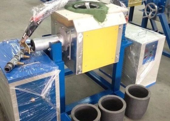 Tilting Scrap Brass Melting Furnace