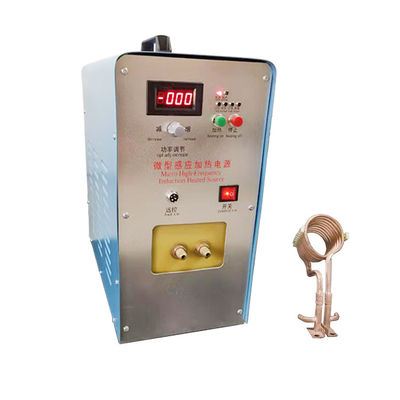 Homemade Small Induction Gold Melting Machine 1kg 2kg 3kg Capacity
