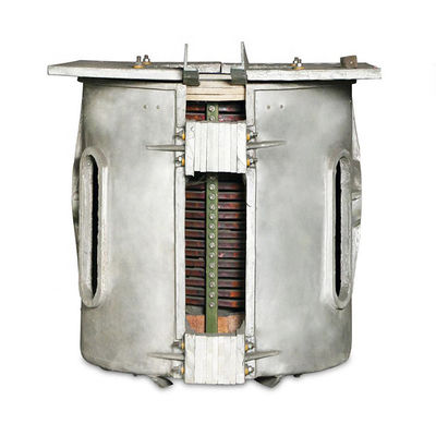 1800C 500kg Medium Frequency Induction Melting Furnace For Steel Melting