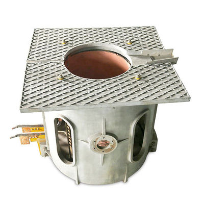 1800C 500kg Medium Frequency Induction Melting Furnace For Steel Melting