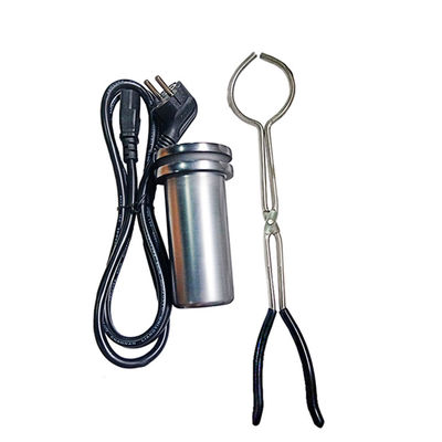 1400W Black Electric Mini Gold Melting Machine 2KG 3KG Melting Furnace