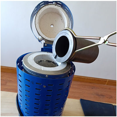 1100 Degree 1.5kw Gold Melting Machine 3kg Resistance Melting Furnace