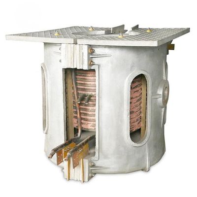 Electric 500KW Industrial Metal Melting Furnace Medium Frequency Induction Furnace