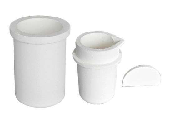 High Strength 3kg Quartz Melting Furnace Crucible Gold Silver Copper Casting Cup