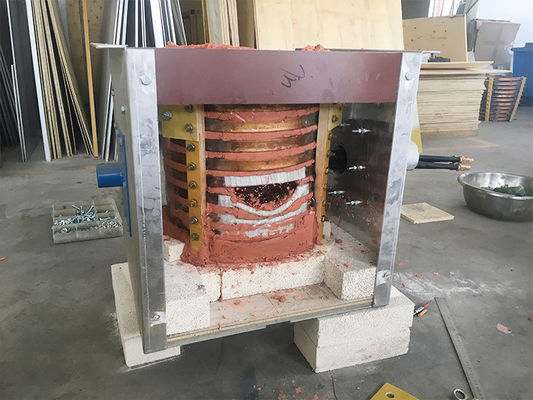 100kg 20HZ Copper Brass Bronze Induction Melting Machine