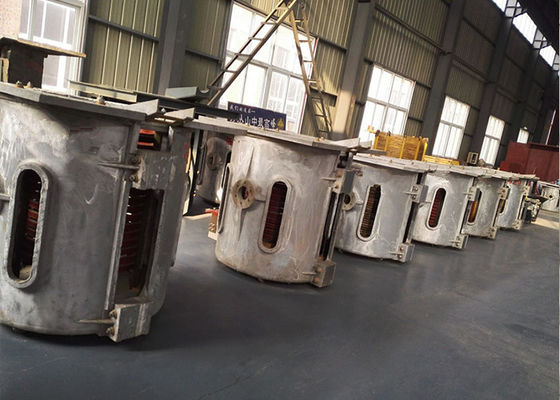 Water Cooling Scrap Steel 250kg Melting Induction Furnace