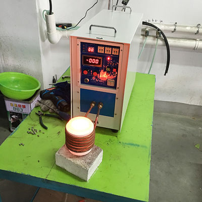 5kg High Frequency 25KW Induction Heater Portable Industrial Furnace Gold Steel Smelting Gold Steel Melting Furnaces