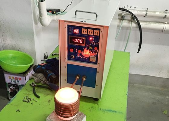 5kg High Frequency 25KW Induction Heater Portable Industrial Furnace Gold Steel Smelting Gold Steel Melting Furnaces