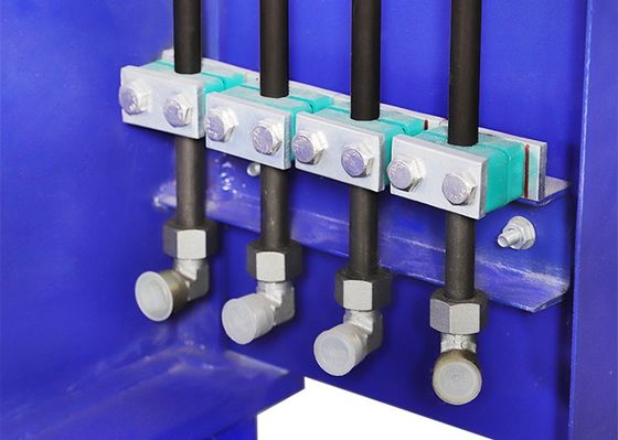 100HZ to 400HZ Tilting Industrial Melting Furnace For Copper Melting