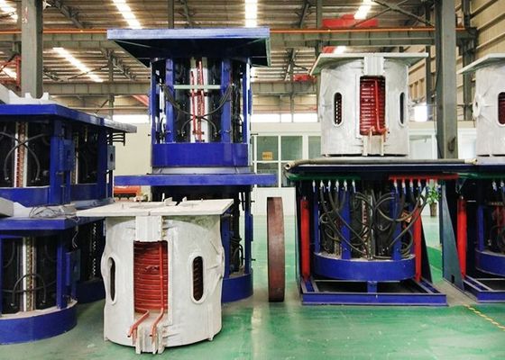750KG Industrial Metal Melting Furnace