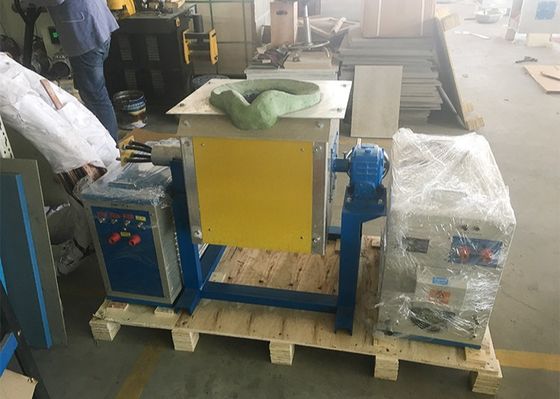 IGBT 1300C 150Kg Brass Metal Smelting Furnace For Copper
