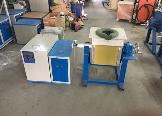 25kg 70kw Stainless Steel Induction Melting Furnace Small Furnace For Melting Metal