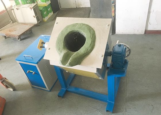 Bronze Copper 150kg Medium Frequency Induction Melting Furnace