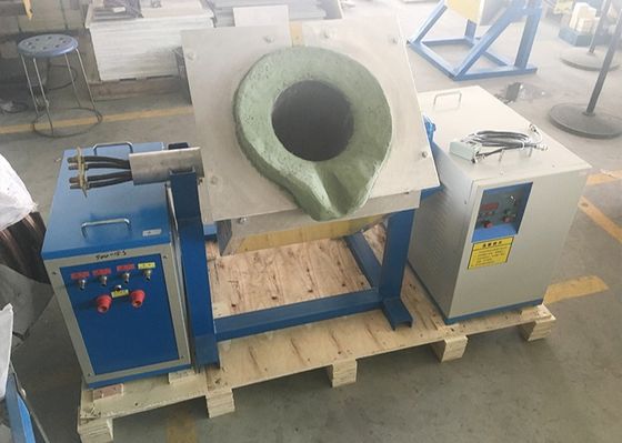 50kg Medium Frequency Induction Melting Furnace IGBT Metal Foundry Furnace