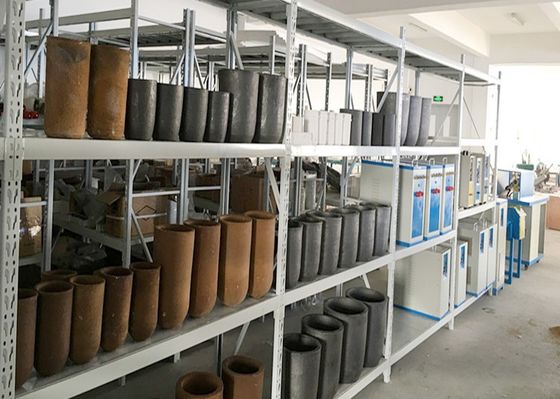 35KW 20kg Industrial Induction Melting Furnace For Metal Iron Copper