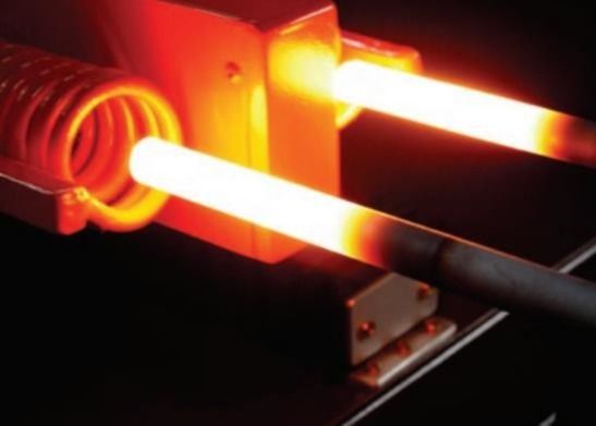 IGBT 60KW Induction Heat Treatment Machine Nuts And Bolts Forging Furnace