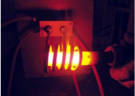 IGBT 60KW Induction Heat Treatment Machine Nuts And Bolts Forging Furnace