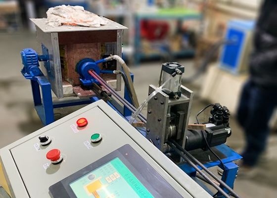 1-20KHZ Upward Continuous Copper Rod Casting Machine Intelligent Control