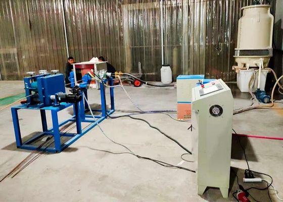 160KW 25mm Automatic Copper Rod Casting Machine Low Oxygen Content