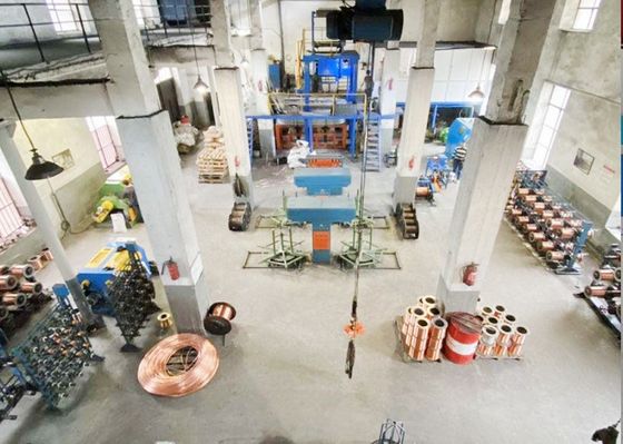 8mm Copper Rod Upward Continuous Casting Machine 1KHZ To 10KHZ