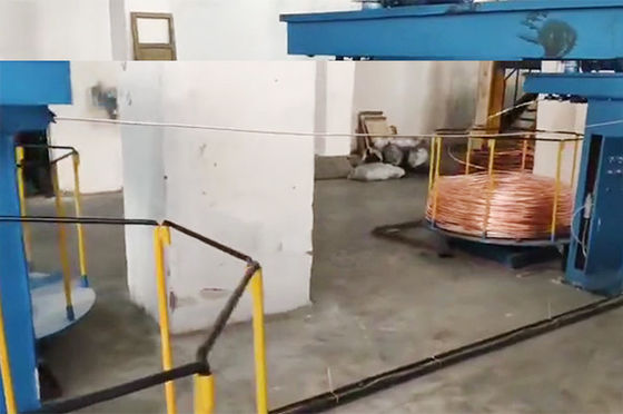 170A Upward Copper Continuous Casting Machine Tube Wire Rod Melting Machine