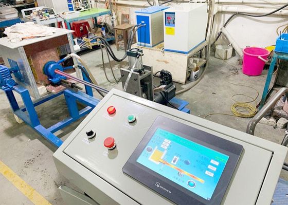 90KW Brass Bar Copper Rod Casting Machine Horizontal Continuous