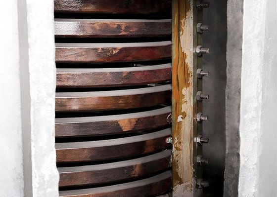 500kg Induction Heating Oven Aluminium Melting Furnace With 400kw Power Supply