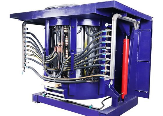 1T KGPS Induction Copper Smelting Furnace Aluminium Die Casting Furnace