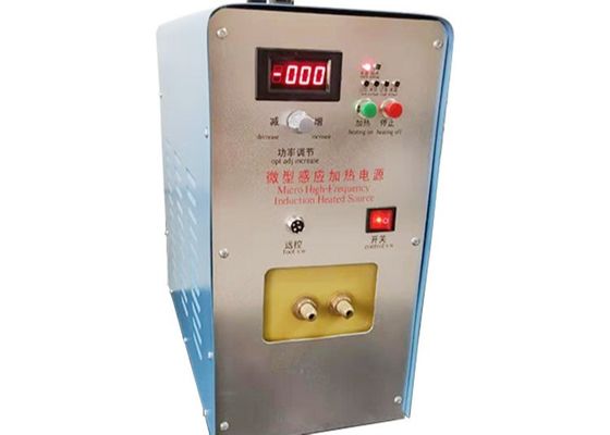 Portable 30KW 380V 2kg Platinum small gold melting furnace palladium gold  melting