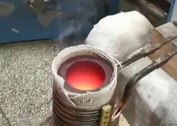 Portable 30KW 380V 2kg Platinum small gold melting furnace palladium gold  melting