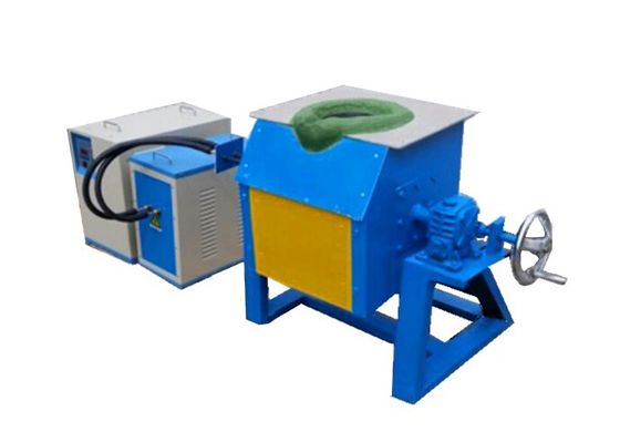 Melting Fast Medium Frequency Induction Furnace For Melting Scrap Gold Silver Copper And Other Metal