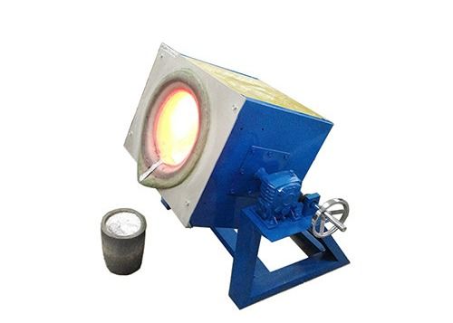 1600 Degree 90KW Electricity Iron Melting Machine To Melt Metal