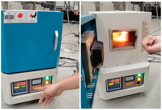 1200c High Temperature Muffle Furnace  Laboratory Box Muffle Furnace With Pid Temperature Control