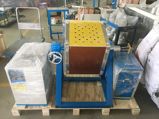 Induction Heating System 110kw Steel Melting Frunace Manual Tilting