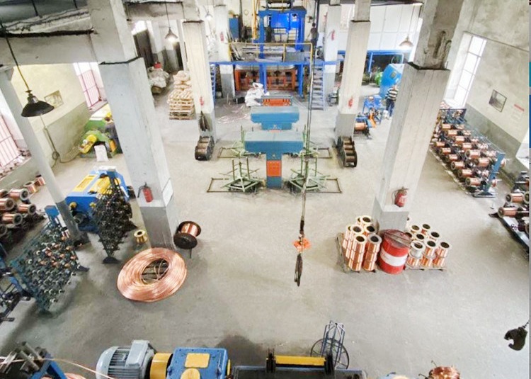 Rod Casing Machine 160KW 25mm Automatic Copper Rod Casting Machine Low Oxygen Content